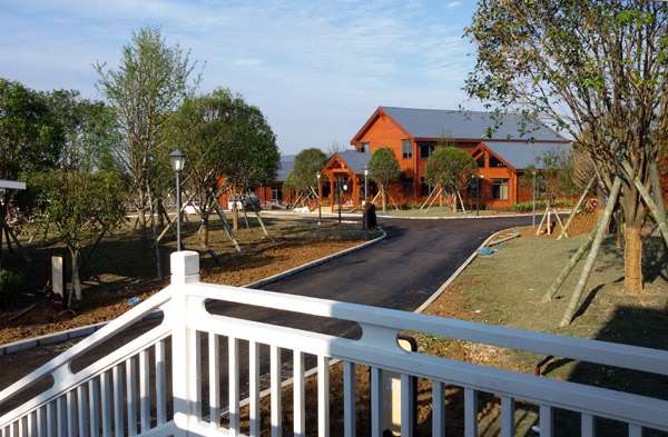 重庆市秀山县川河盖景区别墅群