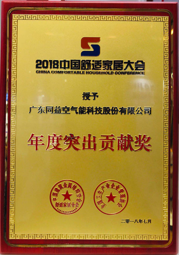 年度突出贡献奖