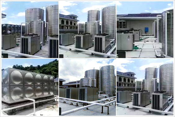 同益空气能学校热水工程案例